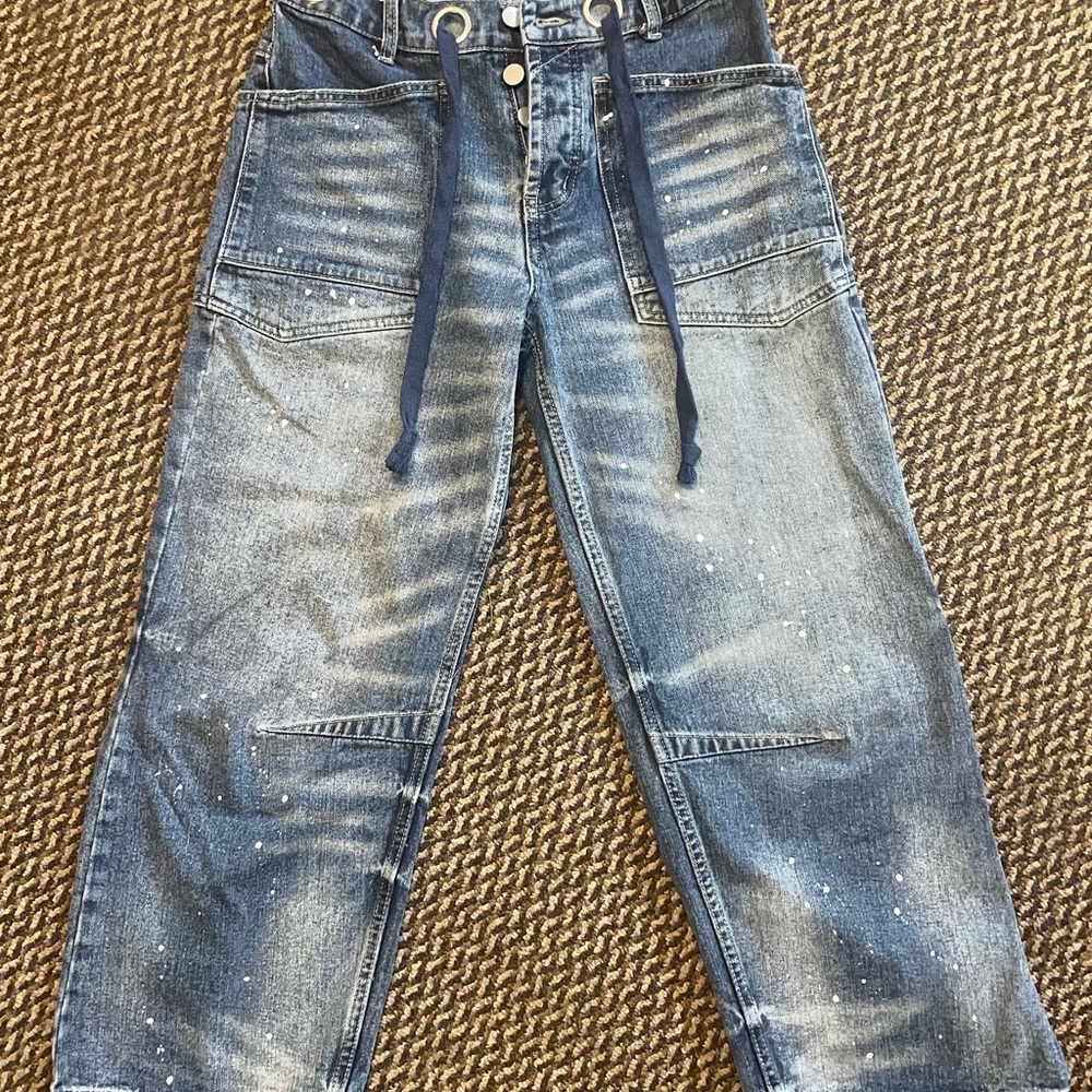 Stylish Blue Boyfriend Jeans